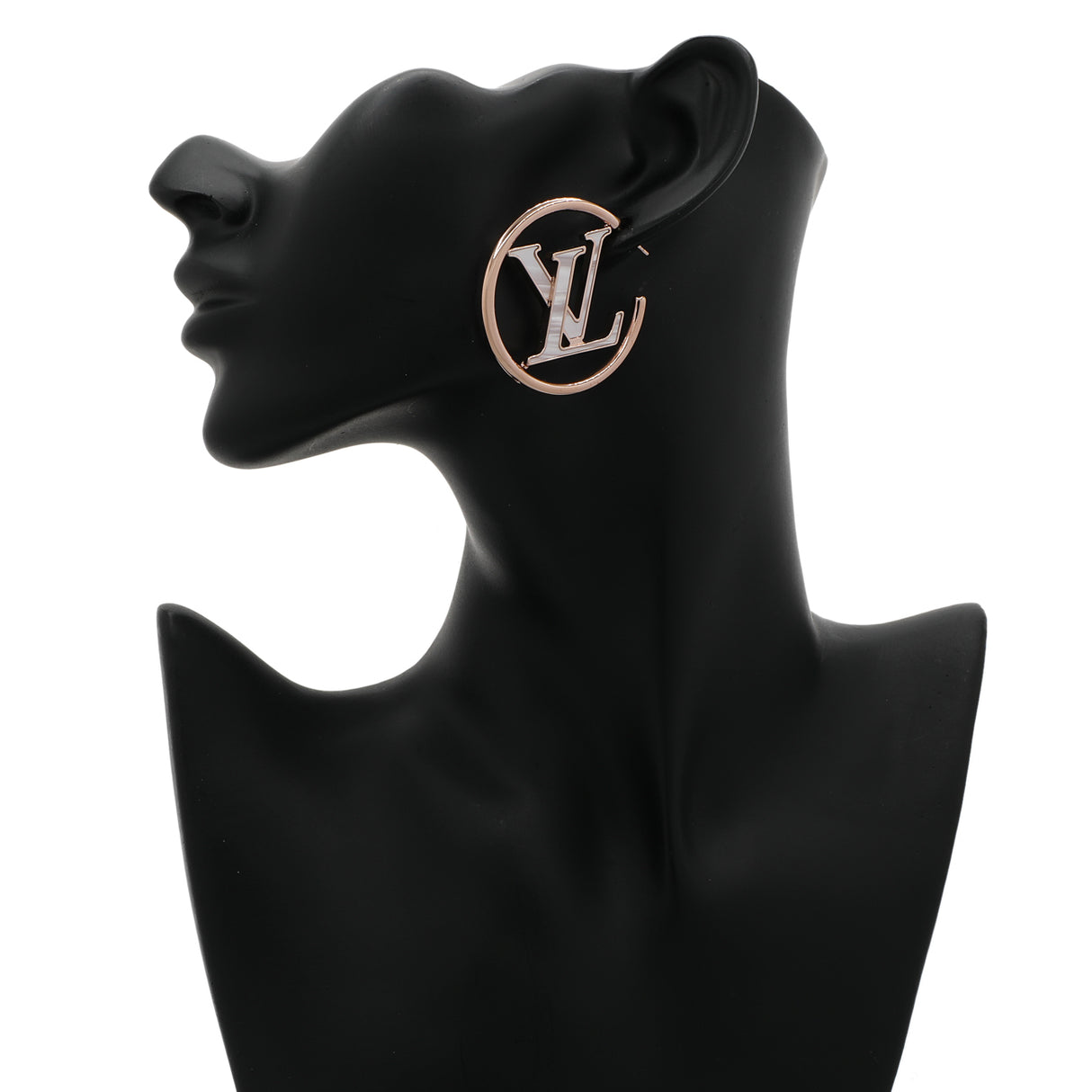 Louis Vuitton Rose Gold Mother of Pearl Stellar Earrings Designer Jewellery Louis Vuitton