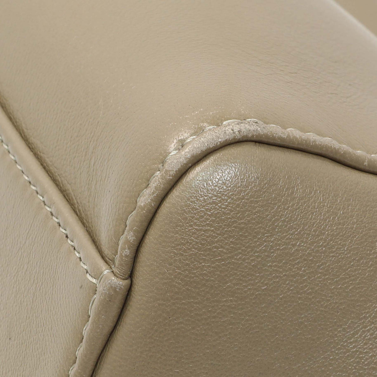 Fendi Tortora Nappa Mini Peekaboo Iconic Satchel Handbags Fendi