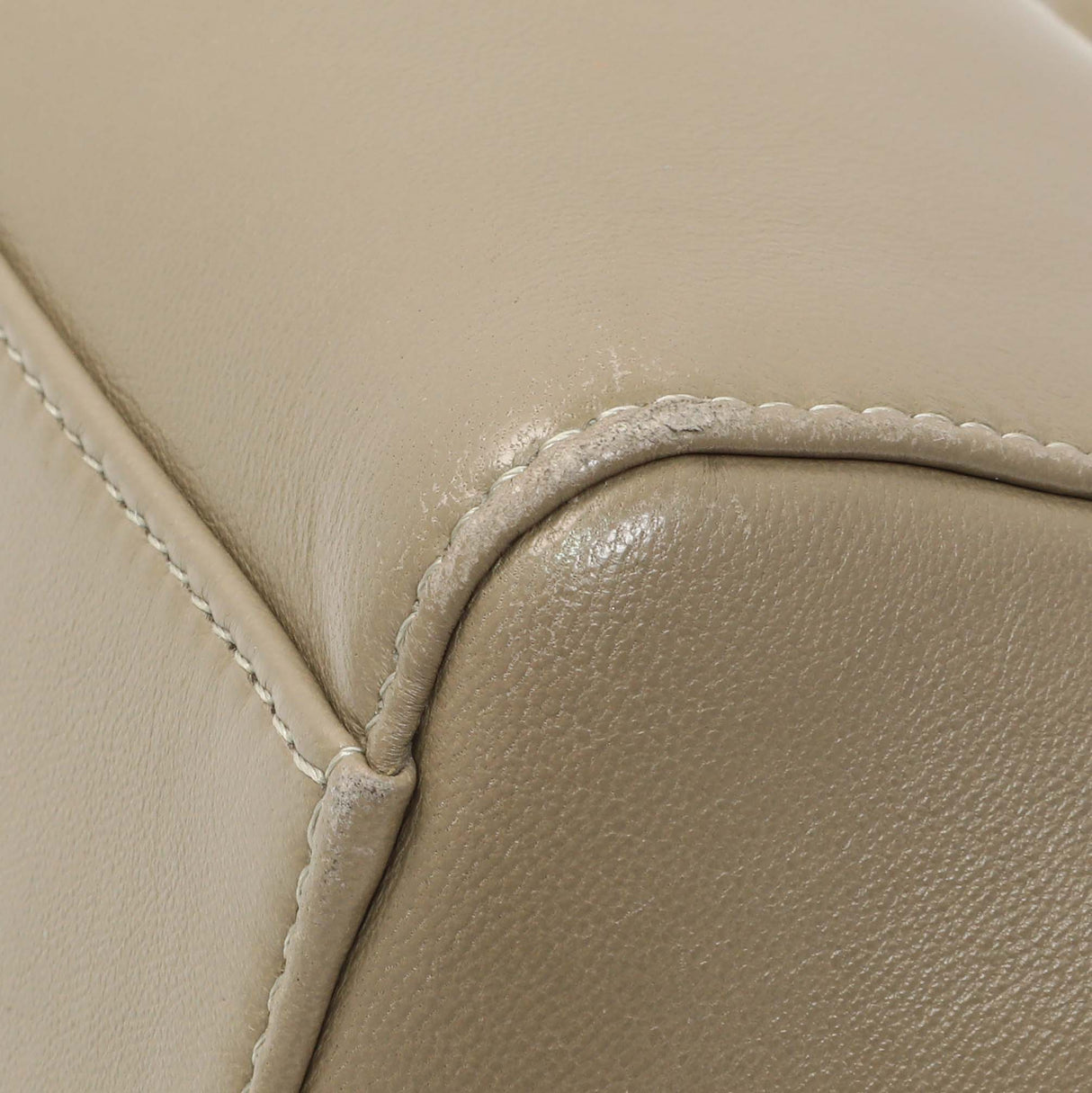 Fendi Tortora Nappa Mini Peekaboo Iconic Satchel Handbags Fendi