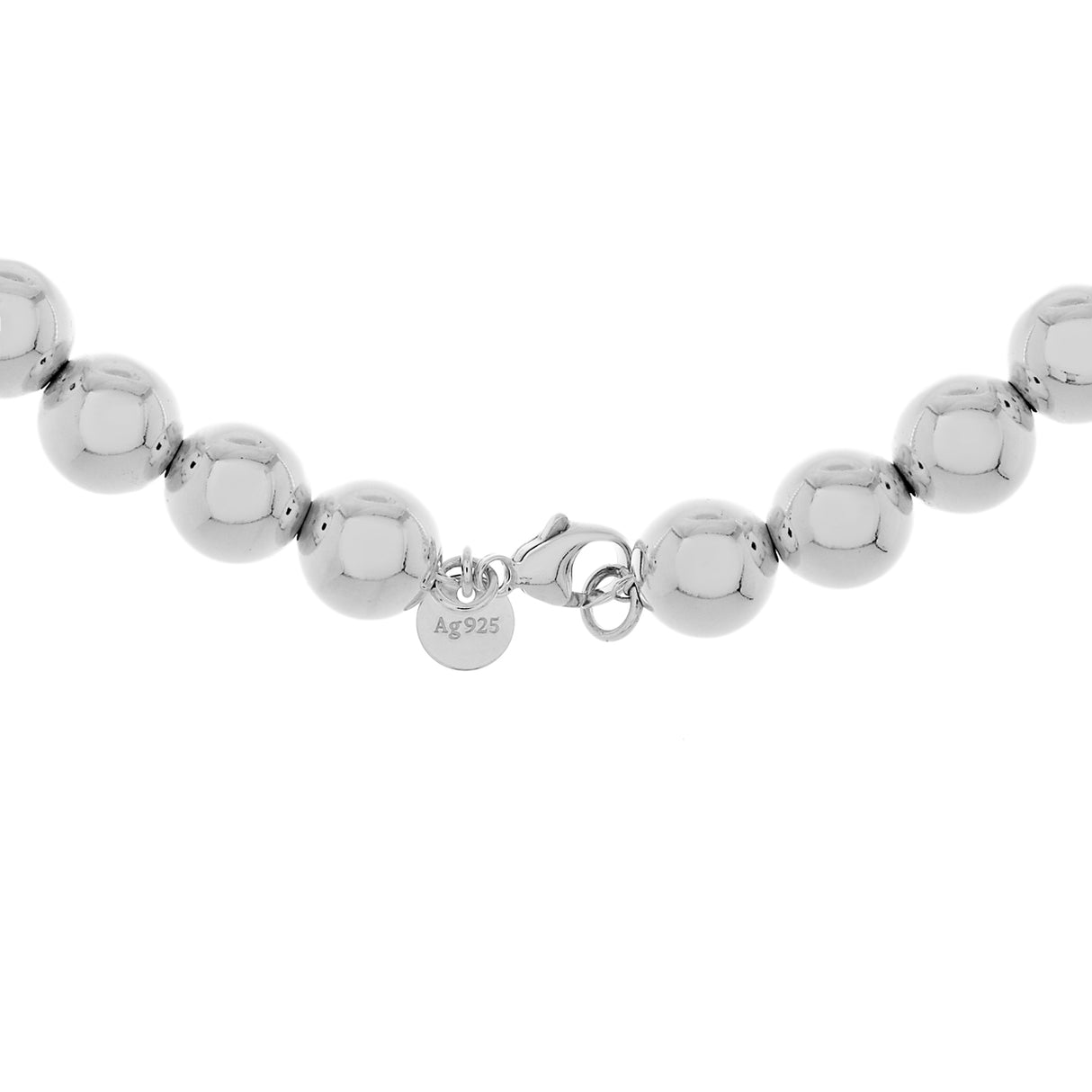 Tiffany & Co. Sterling Silver HardWear Ball Necklace Designer Jewellery Tiffany and Co