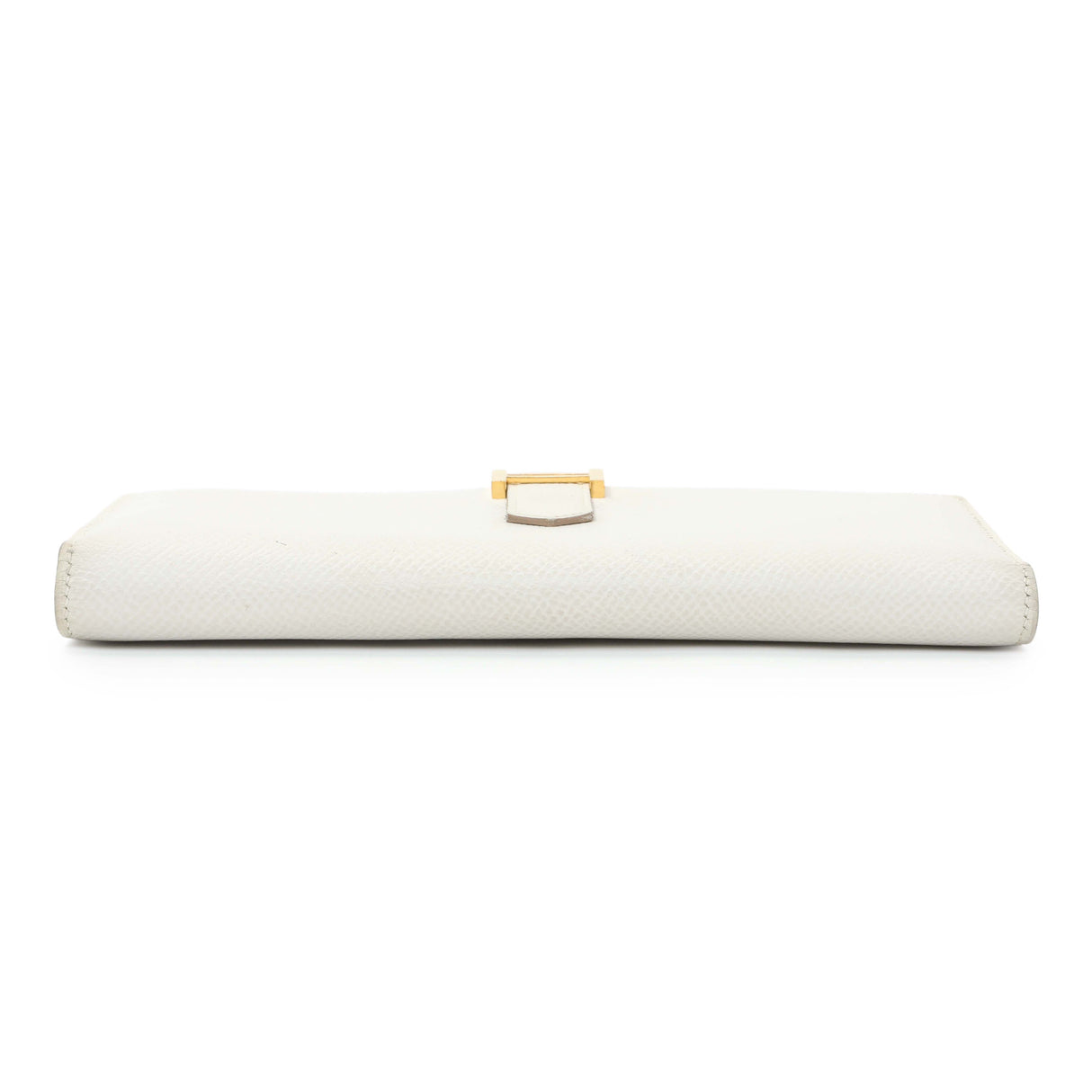 Hermes White Epsom Bearn Gusset Wallet Accessories Hermes