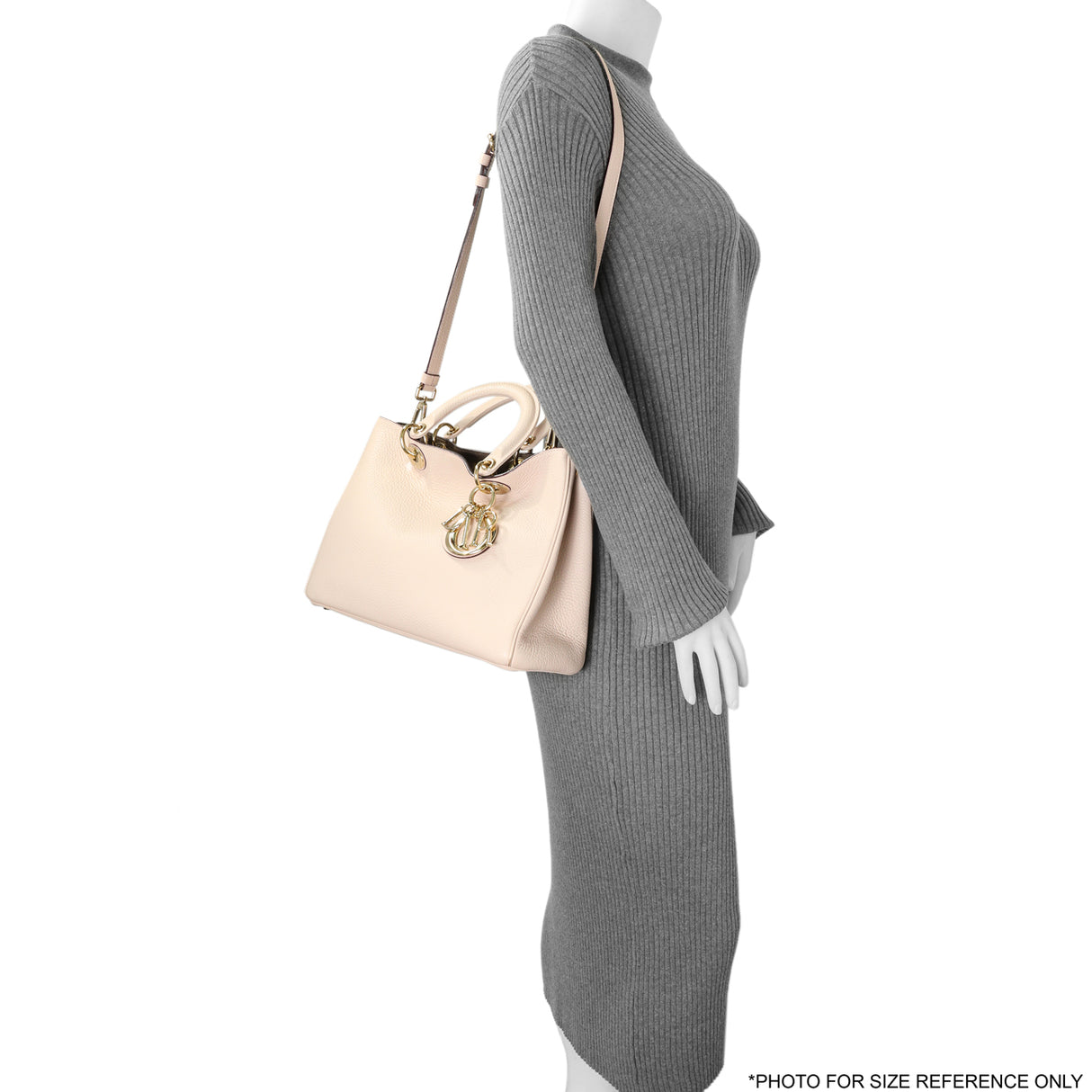 Christian Dior Rose Poudre Bullcalf Medium Diorissimo Handbags Christian Dior