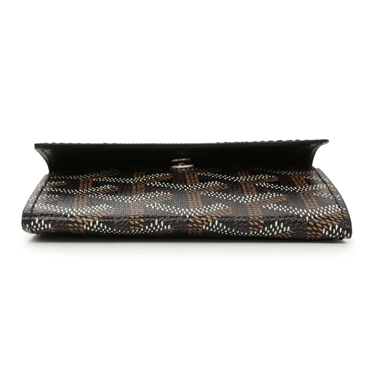 Goyard Black Goyardine Marigny Coin Purse Wallet Accessories Goyard