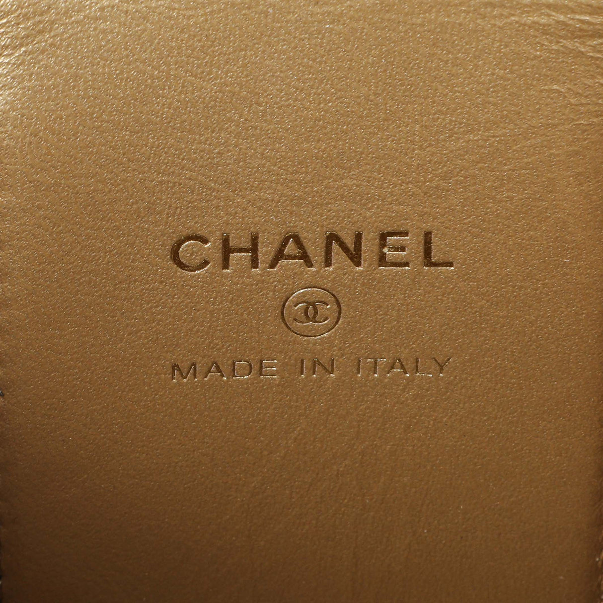 Chanel Black Lambskin Quilted Pearl Crush Mini Vanity Case With Chain Handbags Chanel