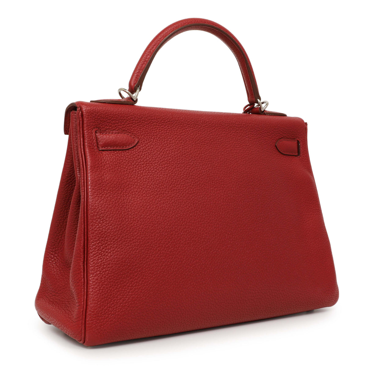 Hermes Rouge Garance Togo Kelly Retourne 32 Handbags Hermes