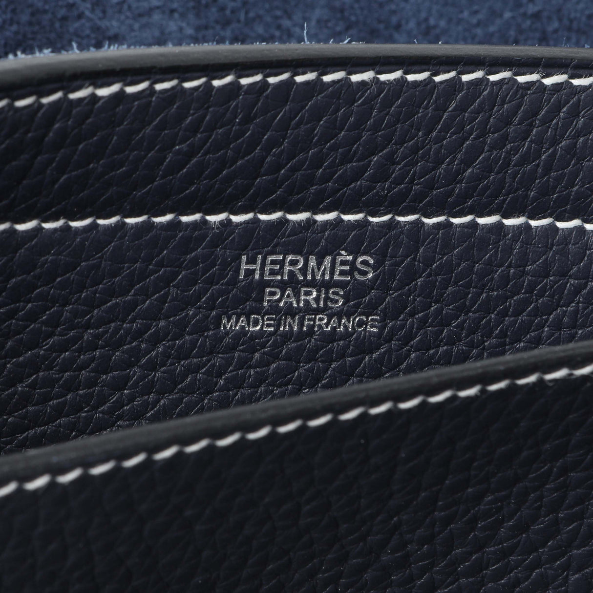 Hermes Navy Clemence Cabasellier 31 Handbags Hermes