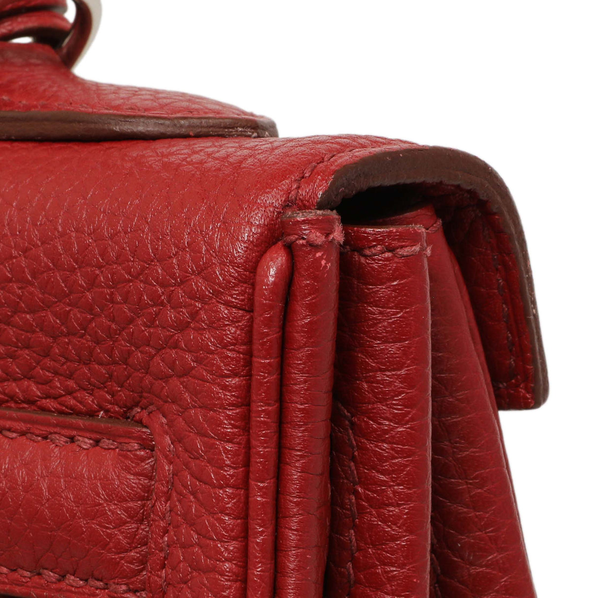 Hermes Rouge Garance Togo Kelly Retourne 32 Handbags Hermes
