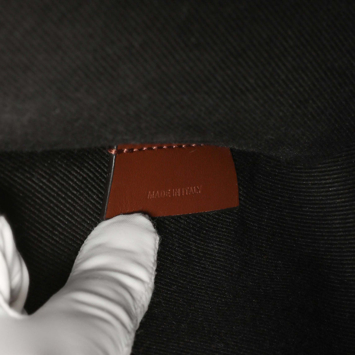 Burberry Dark Birch Brown E-Canvas Check Calfskin Mini Freya Tote Handbags Burberry