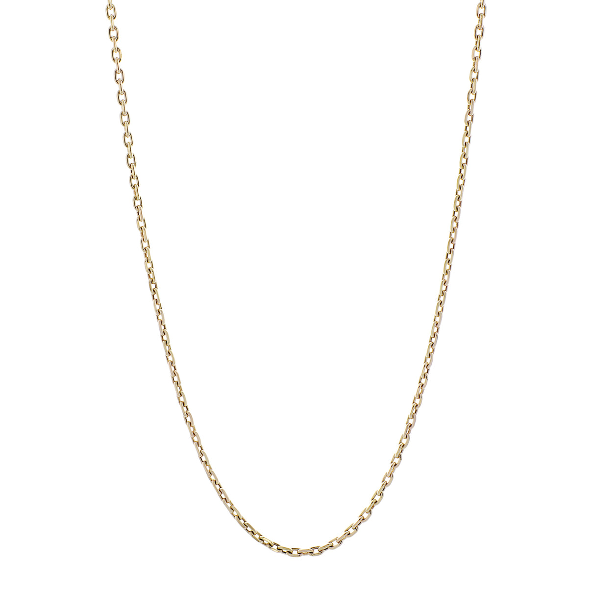 10K Yellow Gold Cable Chain Fine Jewellery Modaselle