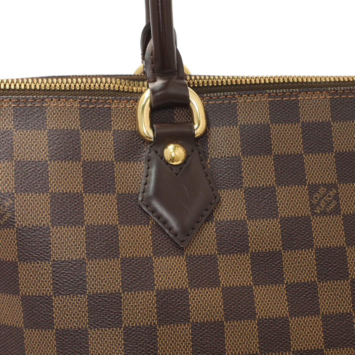 Louis Vuitton Damier Ebene Saleya MM Handbags Louis Vuitton