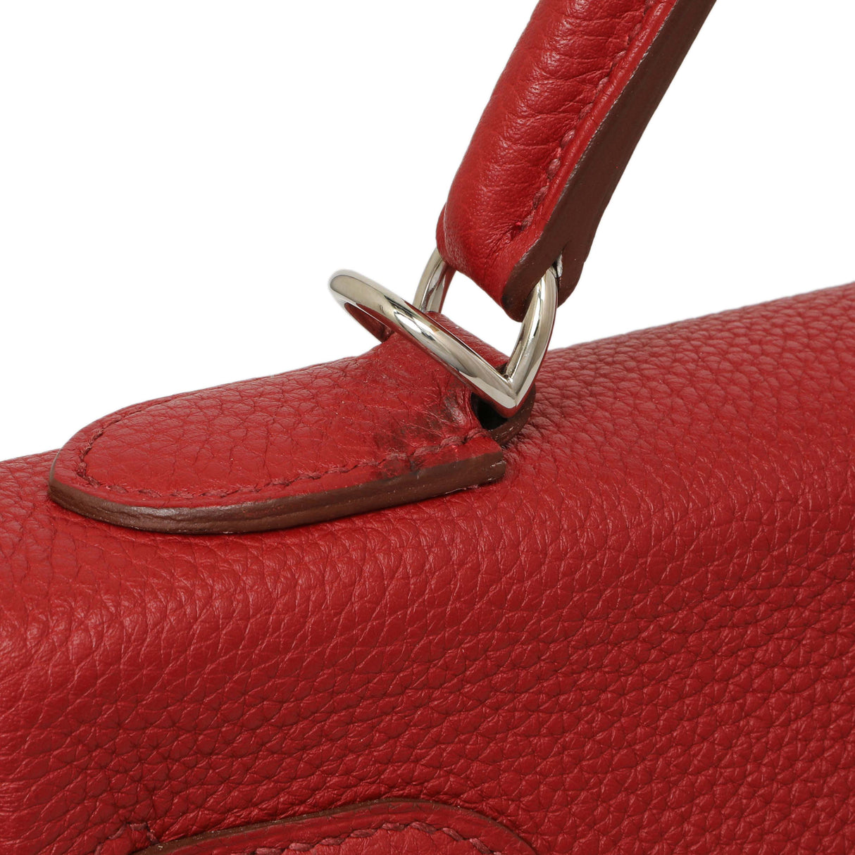 Hermes Rouge Garance Togo Kelly Retourne 32 Handbags Hermes