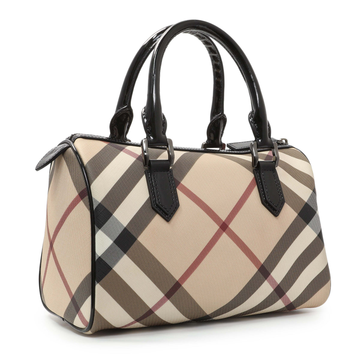 Burberry SuperNova Check Boston Handbags Burberry