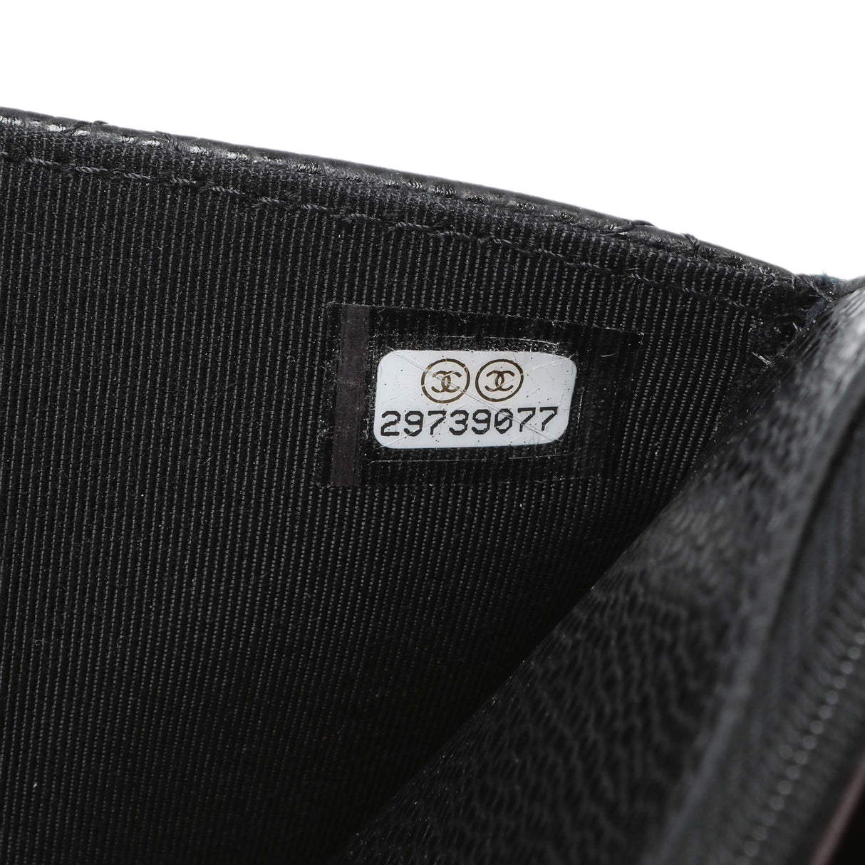 Chanel Black Quilted Caviar Wallet on Chain Handbags Chanel