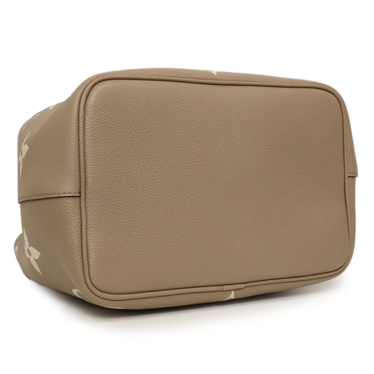 Louis Vuitton Tourterelle Creme Empreinte Monogram Giant NeoNoe MM Handbags Louis Vuitton