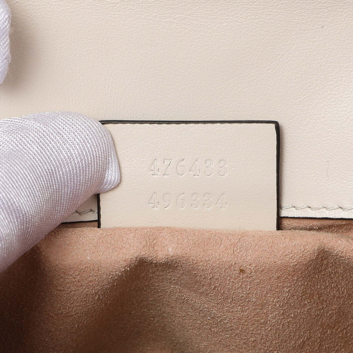 Gucci White Calfskin Matelasse Super Mini GG Marmont Shoulder Bag Handbags Gucci