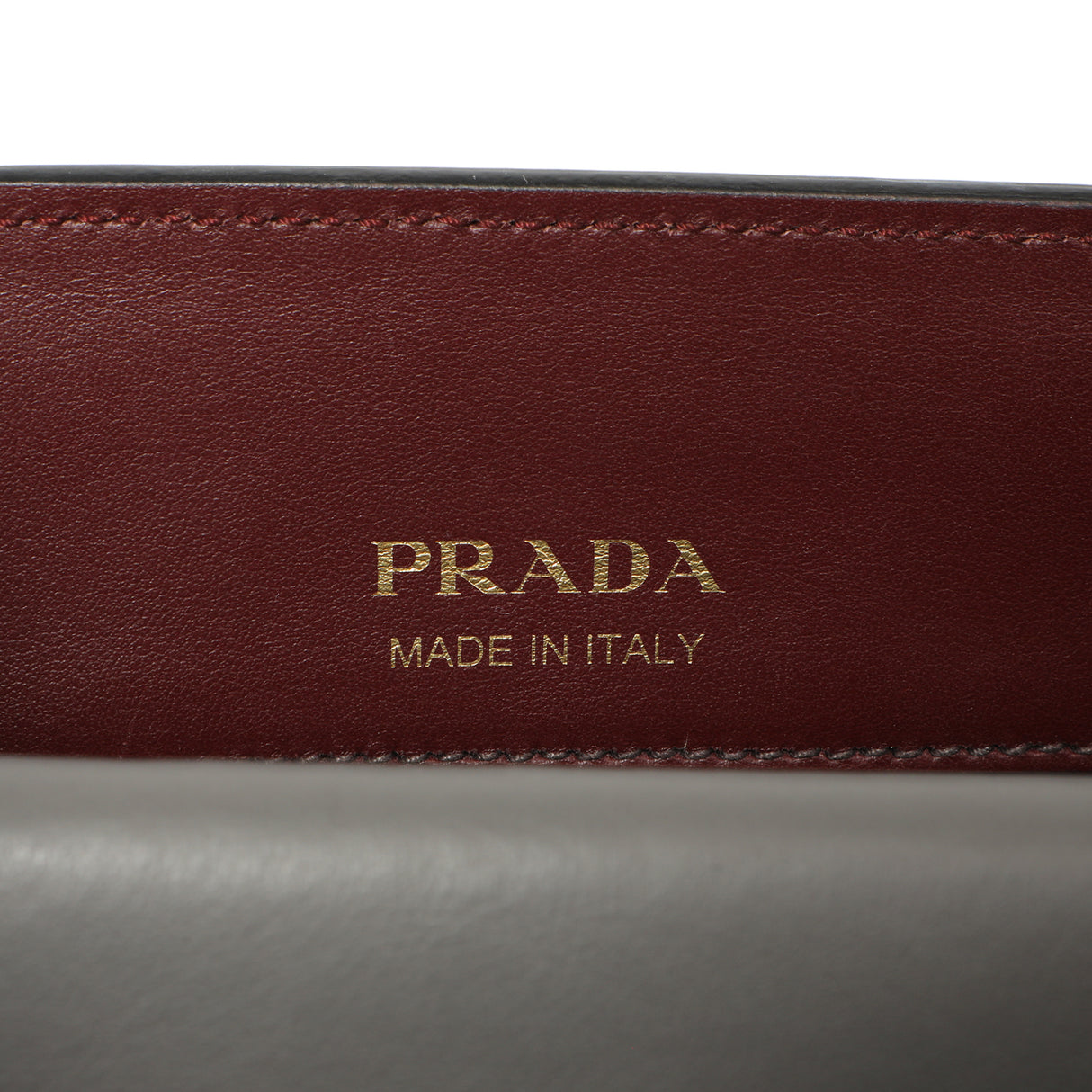 Prada Burgundy Saffiano City Calfskin Bibliotheque Top Handle Handbags Prada