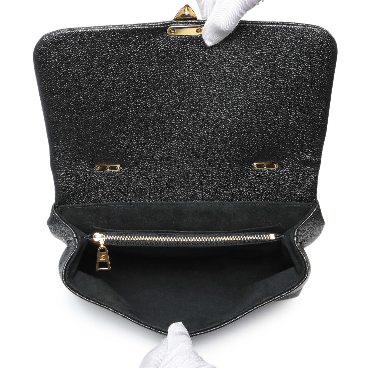 Louis Vuitton Black Empreinte Monogram Giant Madeleine MM Handbags Louis Vuitton