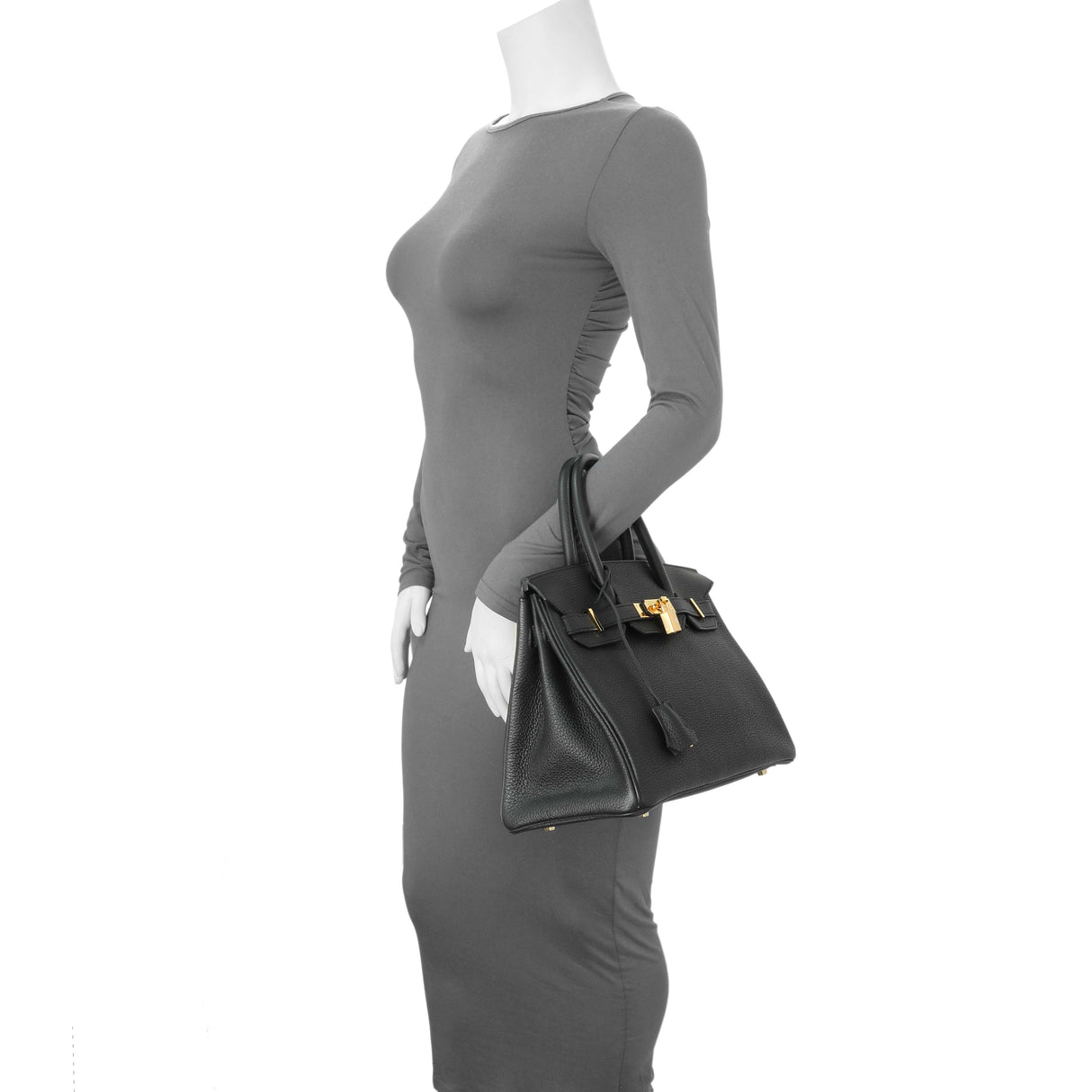 Hermes Black Togo Birkin 30 Handbags Hermes