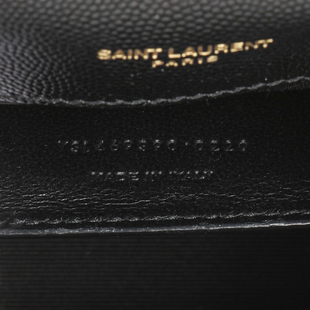 Saint Laurent Black Grain De Poudre Small Monogram Kate Satchel Handbags Saint Laurent