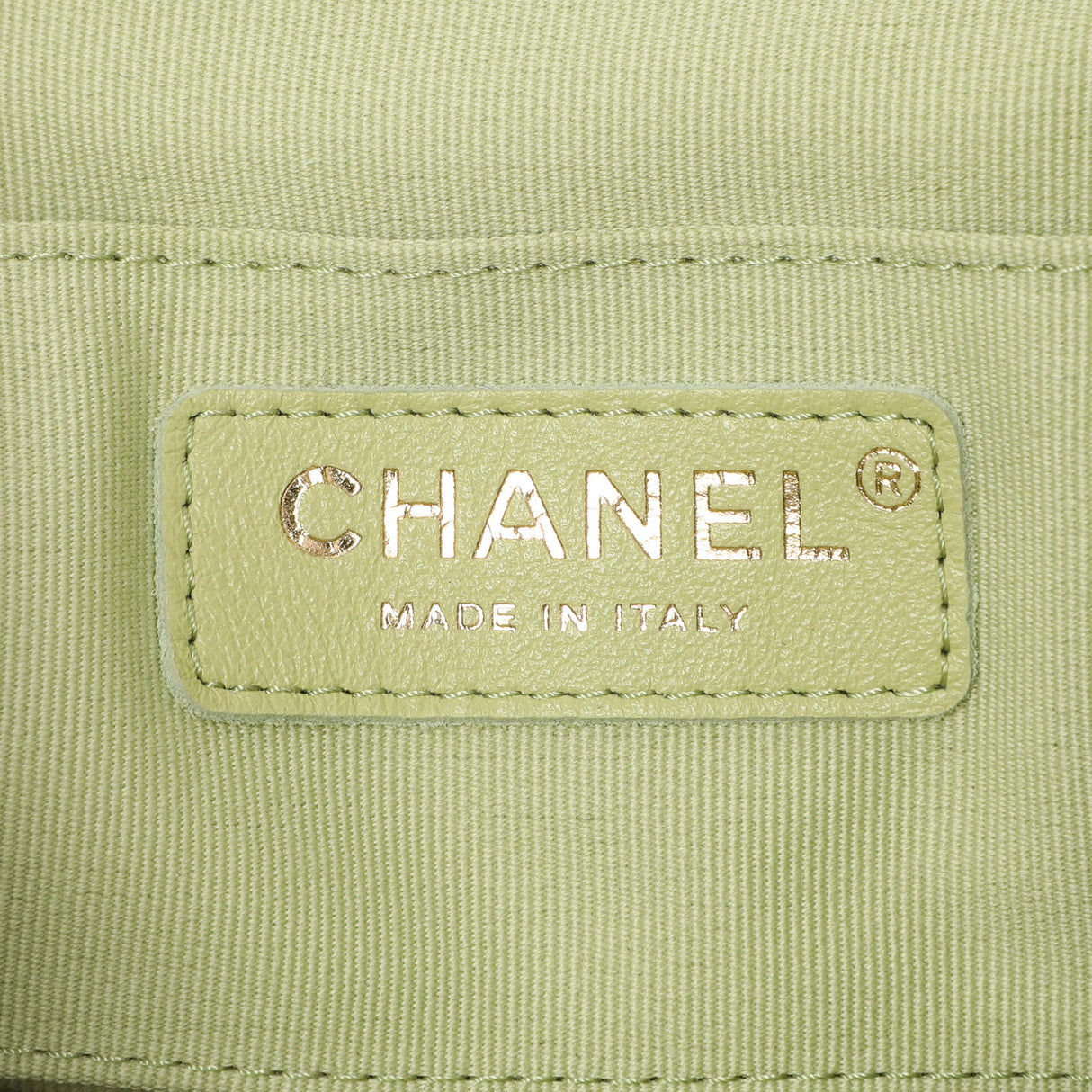 Chanel Green Quilted Lambskin Small Duma Drawstring Backpack Handbags Chanel