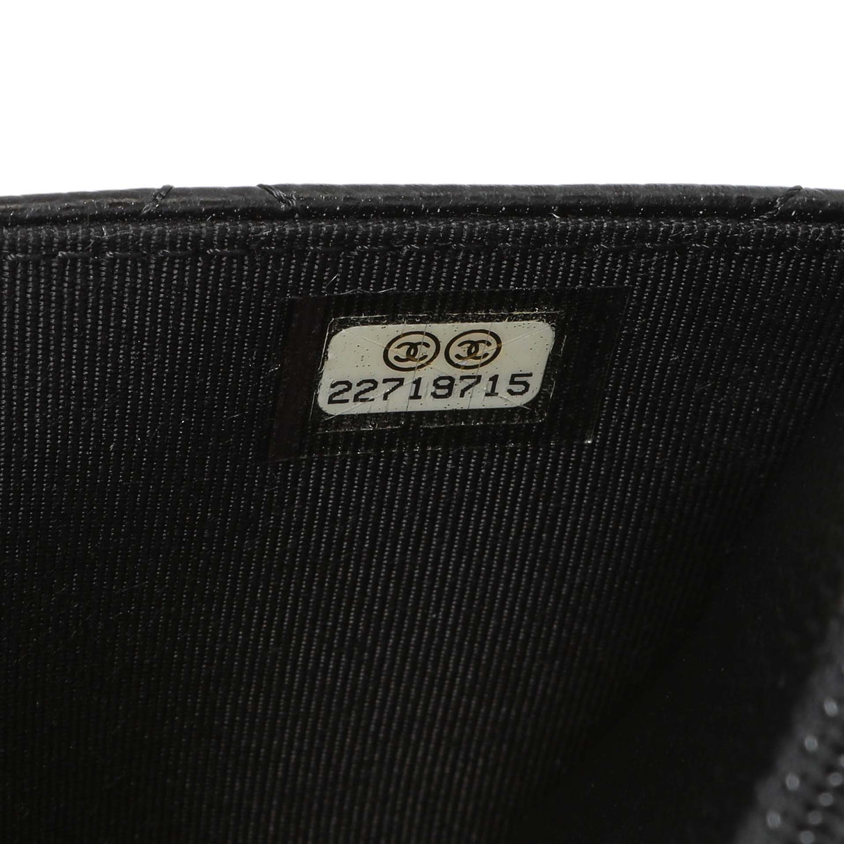 Chanel Black Quilted Caviar Wallet on Chain Handbags Chanel