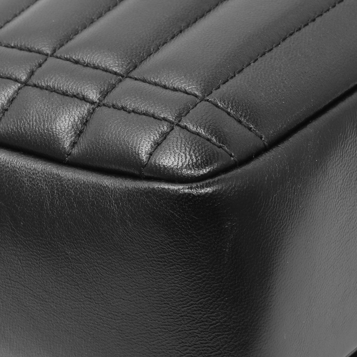 Burberry Black Lambskin Quilted Medium Lola Bag Handbags Burberry