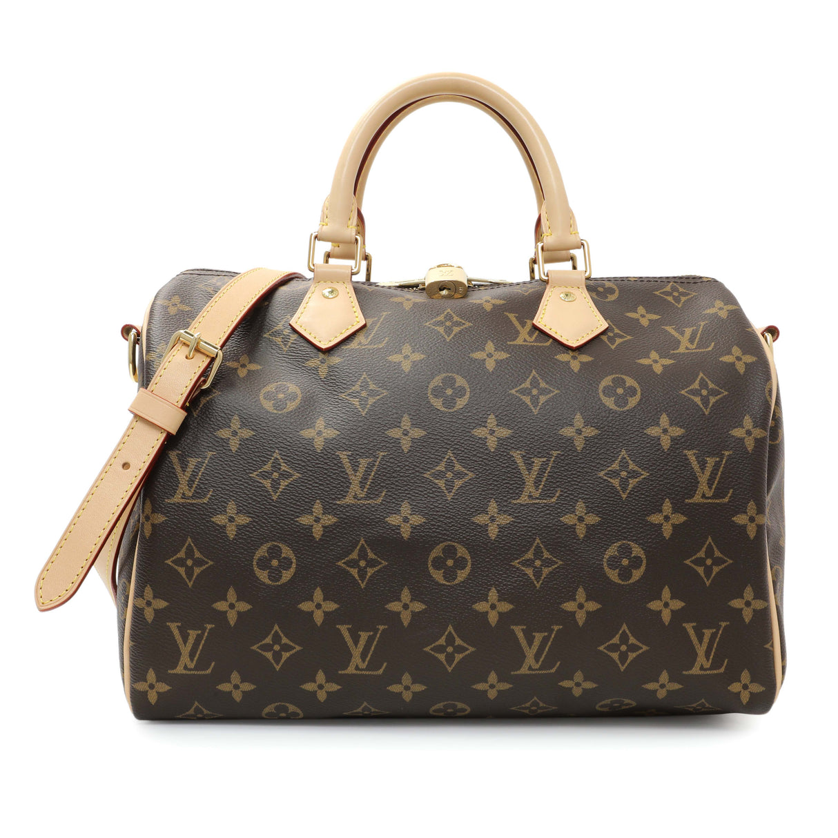 Louis Vuitton Monogram Speedy 30 Bandouliere