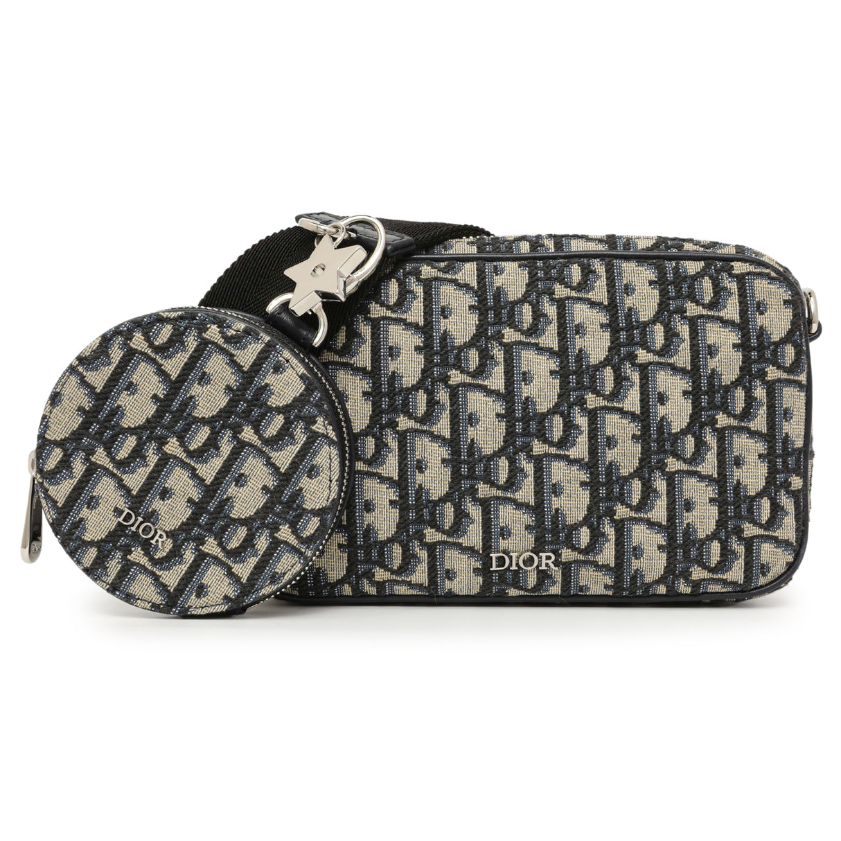 Christian Dior Blue Oblique Kids' Small Multifunctional Bag Handbags Christian Dior