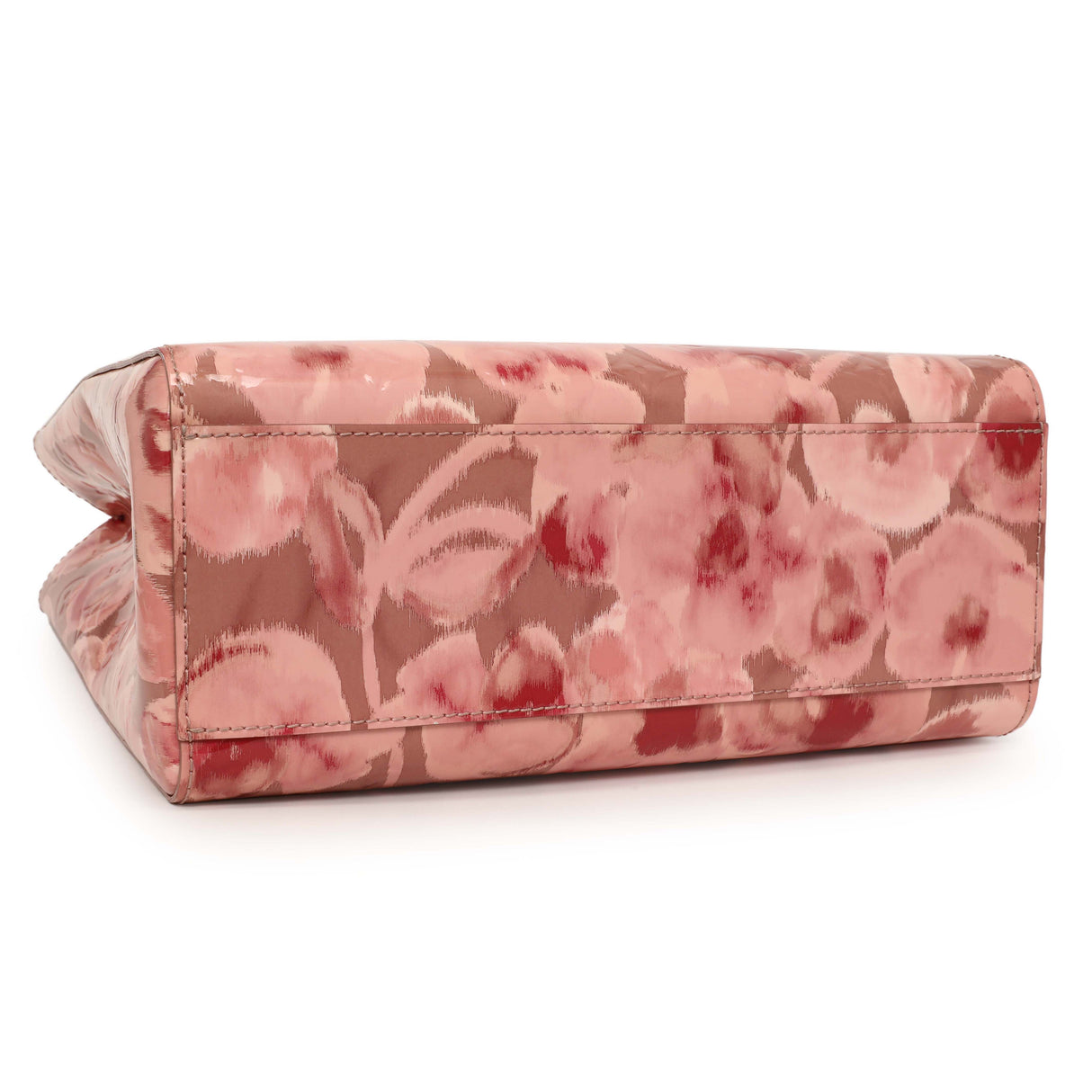 Louis Vuitton Rose Velours Vernis Ikat Catalina Tote Handbags Louis Vuitton