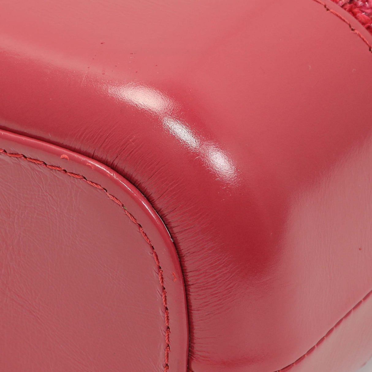 Chanel Pink Tweed Calfskin Quilted Small Gabrielle Hobo Handbags Chanel