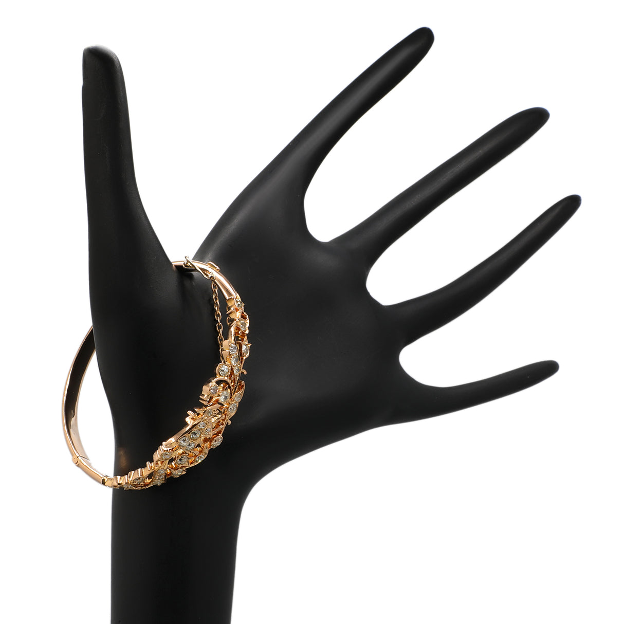 18K Rose Gold 1.79 Carat Diamond Bracelet Fine Jewellery Modaselle