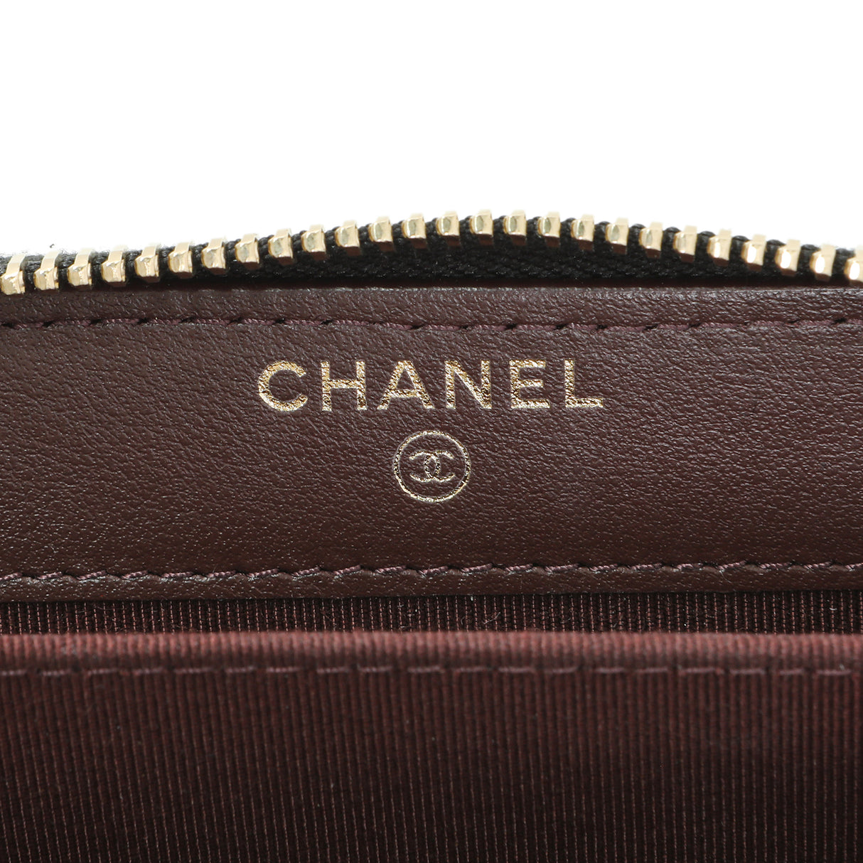 Chanel Black Quilted Caviar Zip Coin Purse Accessories Chanel