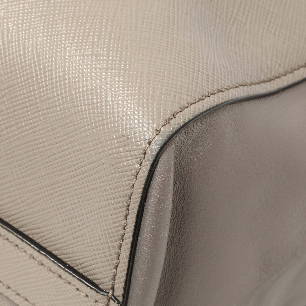 Prada Argilla Saffiano Soft Calf Tote Handbags Prada