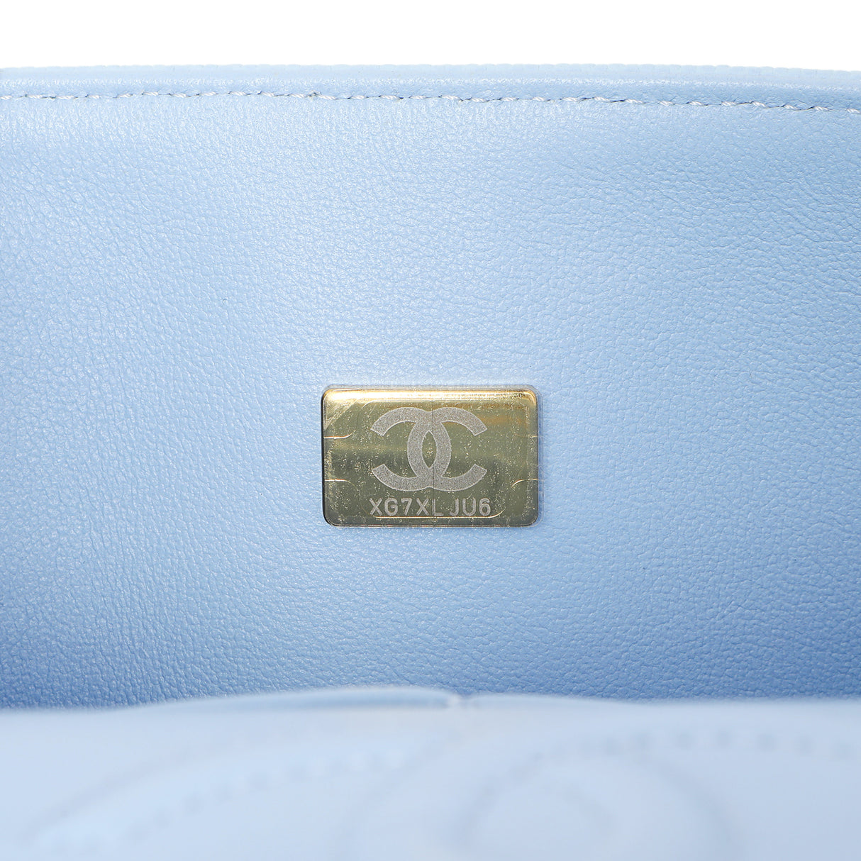 Chanel Blue Quilted Caviar Small Classic Double Flap Handbags Chanel