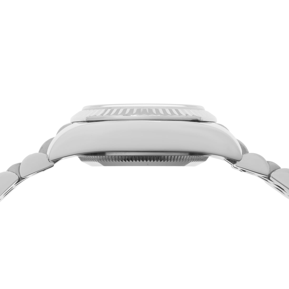 Rolex Stainless Steel 18K White Gold Ladies Datejust 179174 Watches Rolex