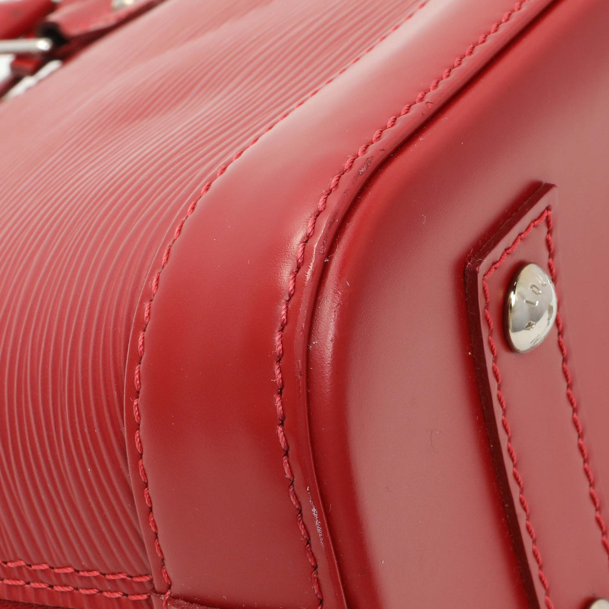 Lous Vuitton Red Epi Alma BB Handbags Louis Vuitton
