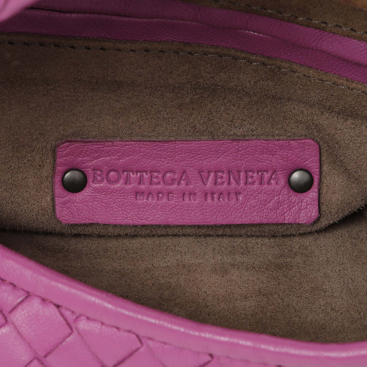 Bottega Veneta Purple Nappa Intrecciato Medium Veneta Hobo Handbags Bottega Veneta