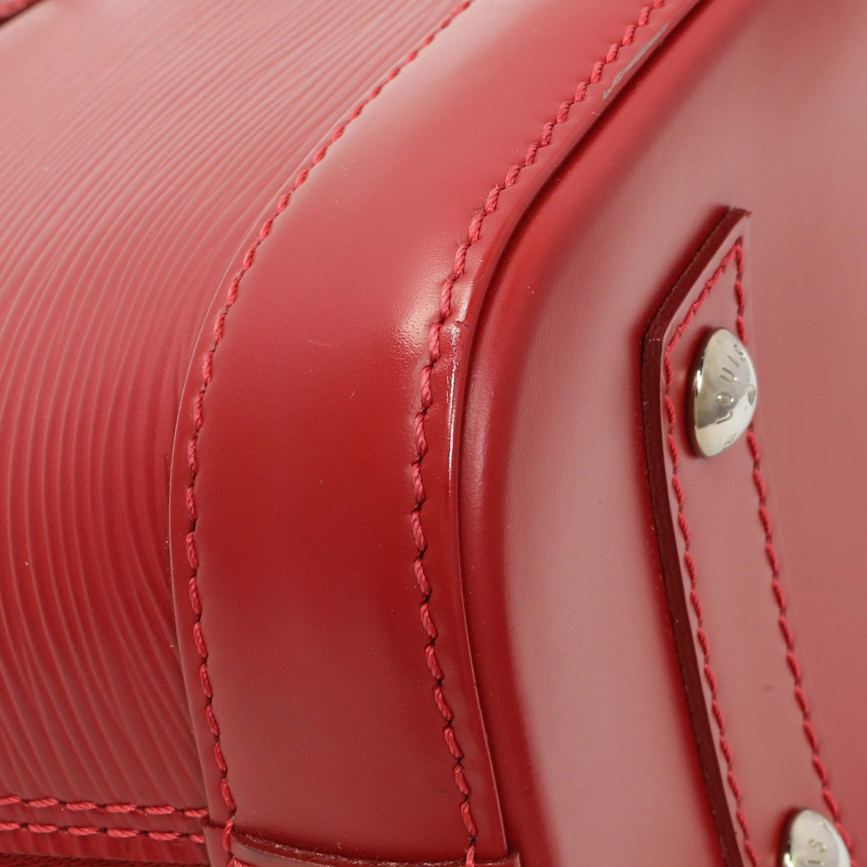 Lous Vuitton Red Epi Alma BB Handbags Louis Vuitton