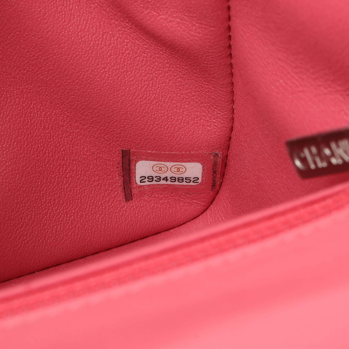 Chanel Pink Quilted Lambskin Mini Square Flap Handbags Chanel