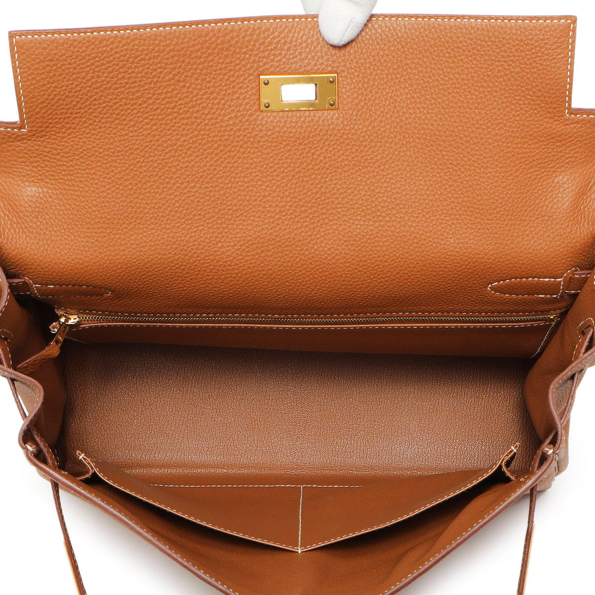 Hermes Gold Togo Kelly Retourne 32 Handbags Hermes