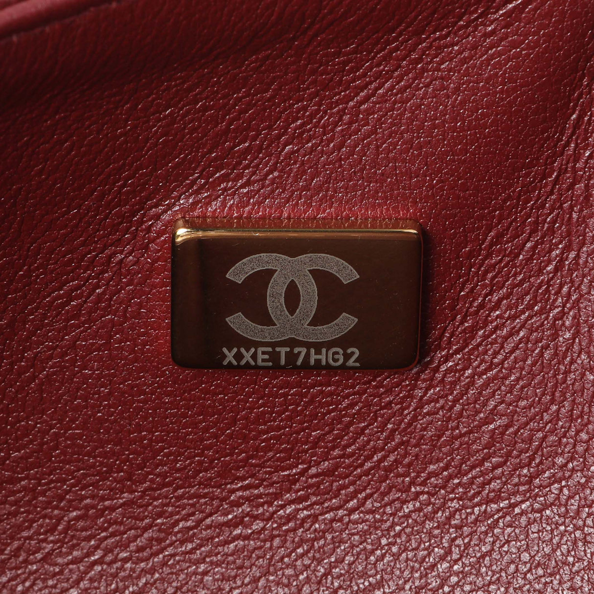 Chanel Burgundy Quilted Caviar Small Classic Double Flap Handbags Chanel