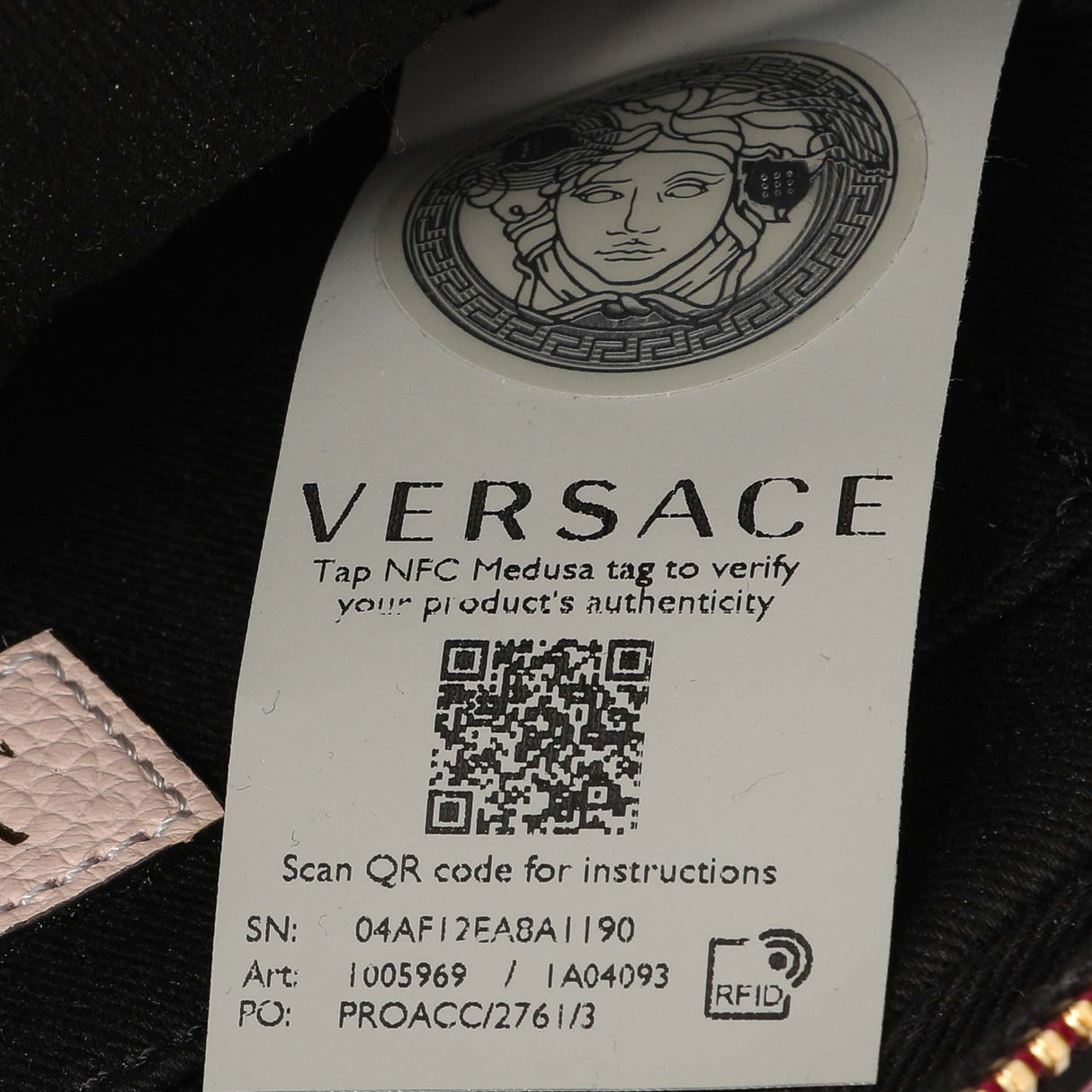 Versace Fuchsia Calfskin Small Virtus Camera Bag Handbags Versace