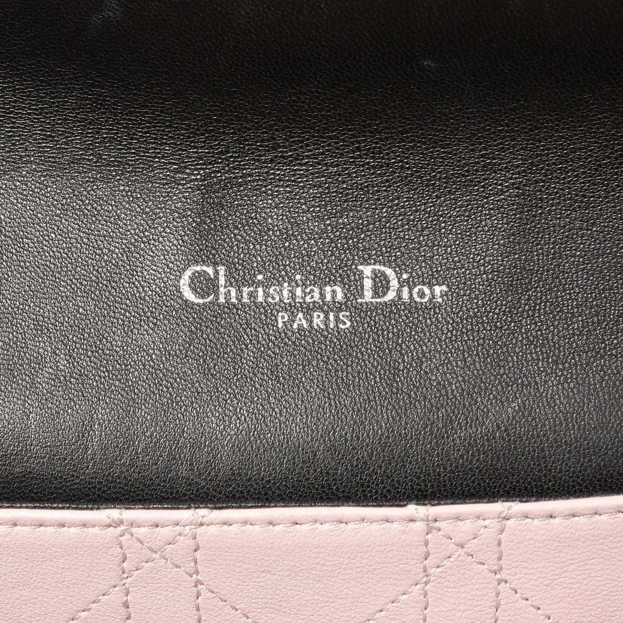 Christian Dior Black Lambskin Cannage Medium Miss Dior Flap Handbags Christian Dior