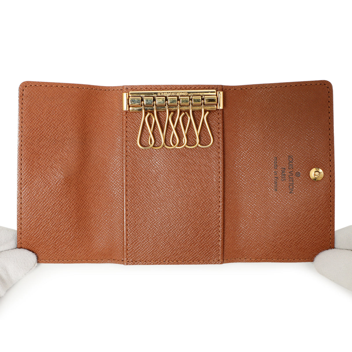 Louis Vuitton Monogram 6 Key Holder Accessories Louis Vuitton