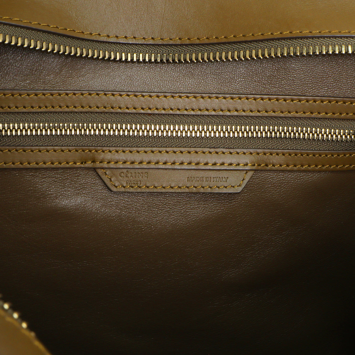 Celine Tricolor Smooth Calfskin Mini Luggage Tote Handbags Celine