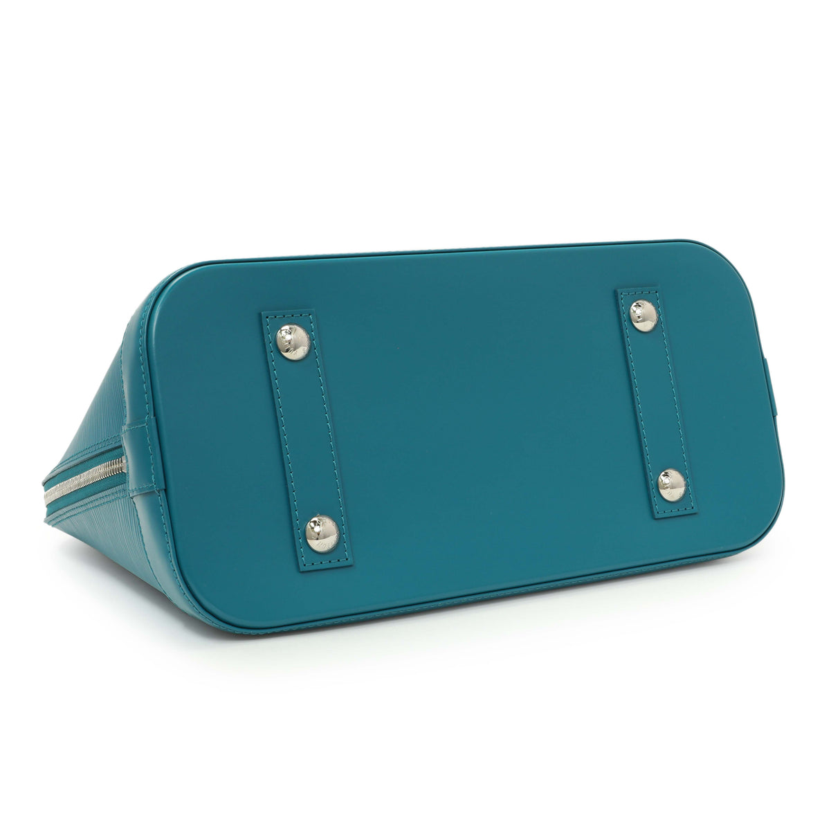 Louis Vuitton Teal Epi Alma PM Handbags Louis Vuitton
