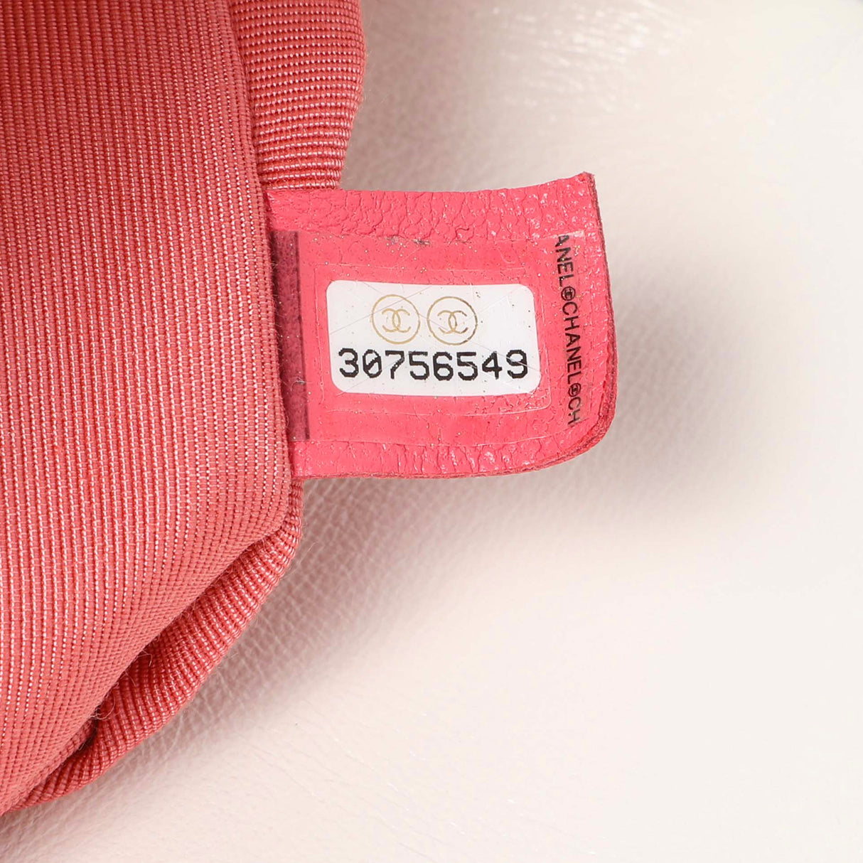 Chanel White Quilted Lambskin Large 19 Flap Handbags Chanel