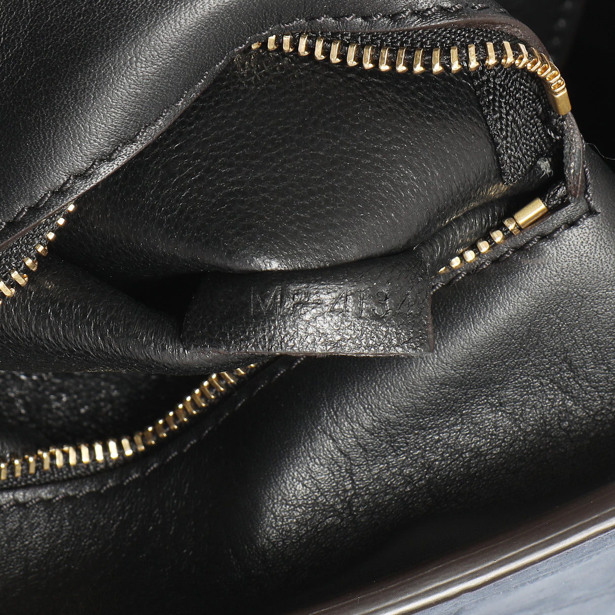 Celine Navy Crocodile Embossed Nubuck Calfskin Small Tie Knot Tote Handbags Celine