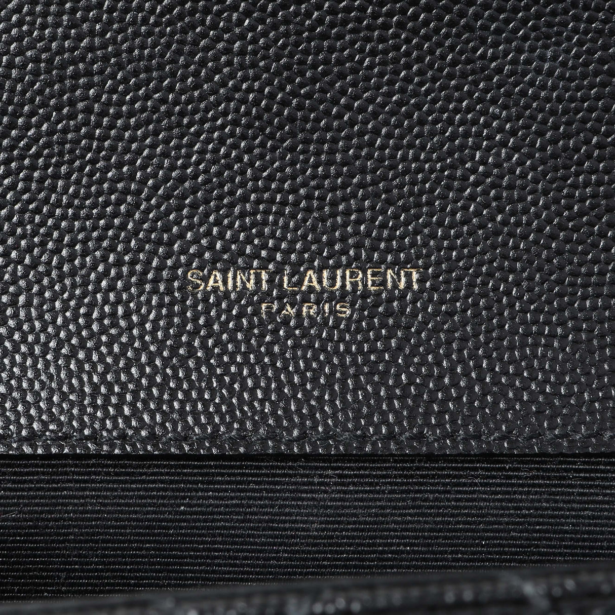 Saint Laurent Black Grain De Poudre Textured Mixed Matelasse Triquilt Small Monogram Satchel Handbags Saint Laurent