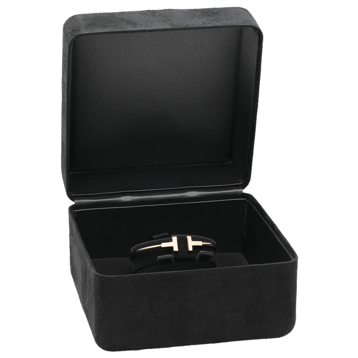 Tiffany & Co. 18K Rose Gold T Wire Bracelet Designer Jewellery Tiffany and Co